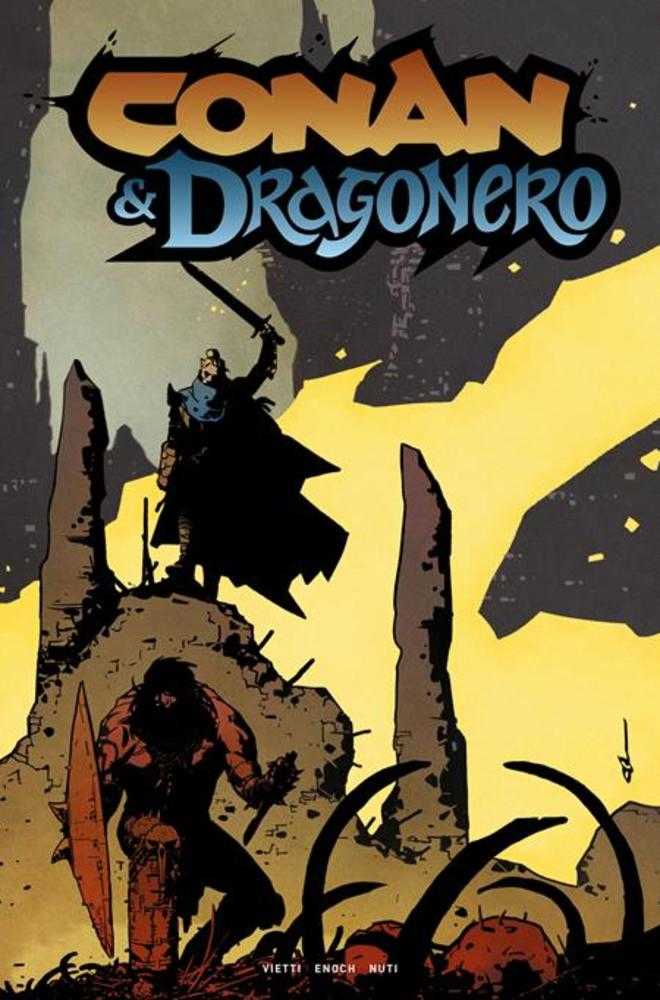 Conan And Dragonero #6 (Of 7) Cover A Mirko Kolac (Mature)