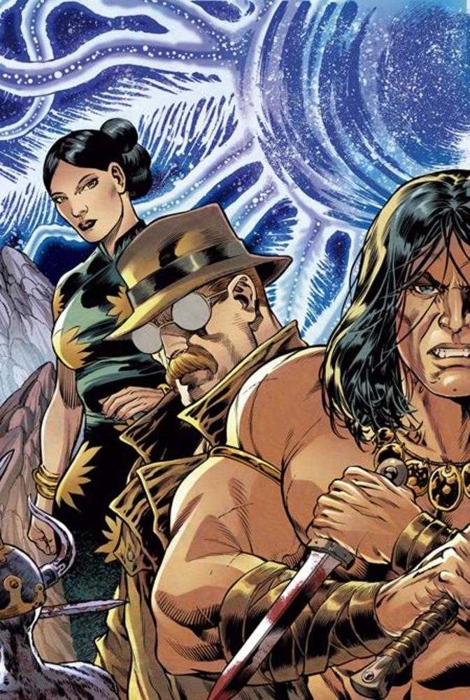 Conan The Barbarian Tides Of The Tyrant King #2 (Of 4) Cover E Jesus Merino Virgin Cardstock Variant (Mature)