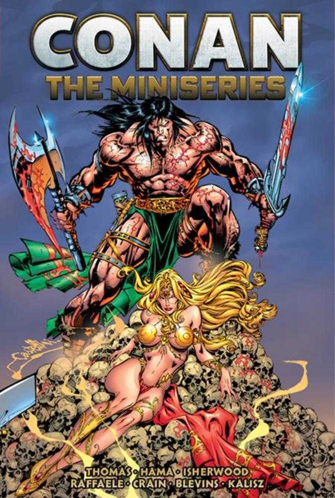 Conan The Miniseries Omnibus Hardcover Direct Market Edition Claudio Castellini Cover (Mature)