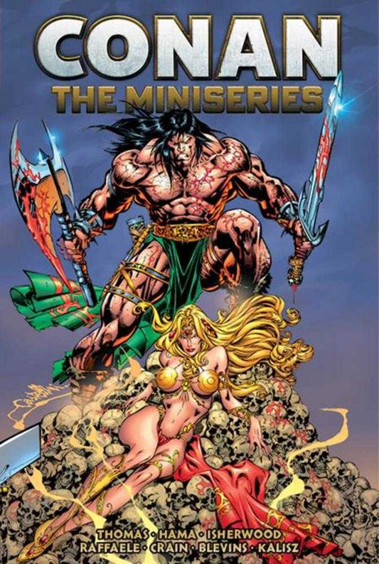 Conan The Miniseries Omnibus Hardcover Direct Market Edition Claudio Castellini Cover (Mature)