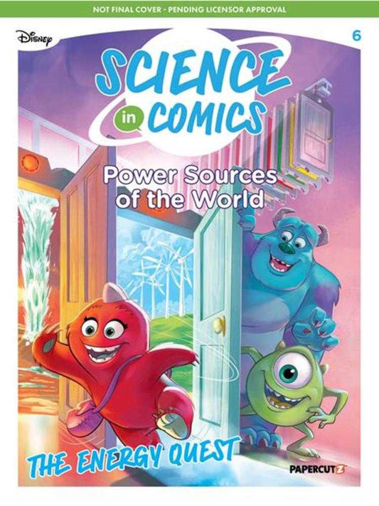 Disney Science In Comics Hardcover Power Sources Of The World