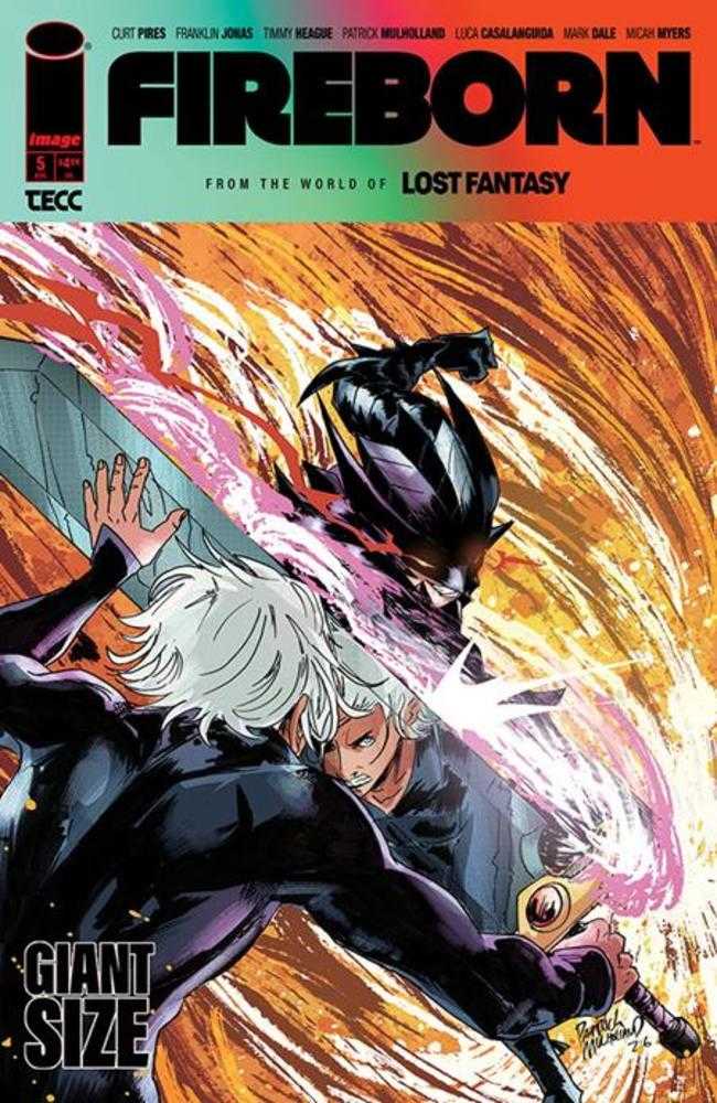 Fireborn #5 Cover A Patrick Mulholland