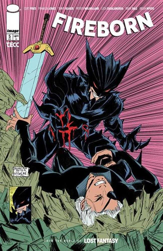 Fireborn #5 Cover B Patrick Mulholland Homage Variant