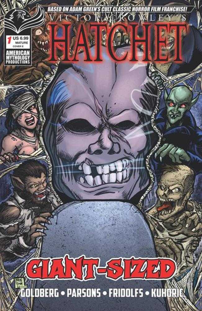 Giant Sized Hatchet Halloween #1 (One Shot) Cover E Gabriel Mangum Variant