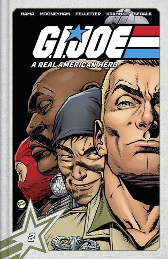 G.I. Joe A Real American Hero Deluxe Edition Hardcover Book 02 Brad Walker & Laura Martin G.I. Joe Cover