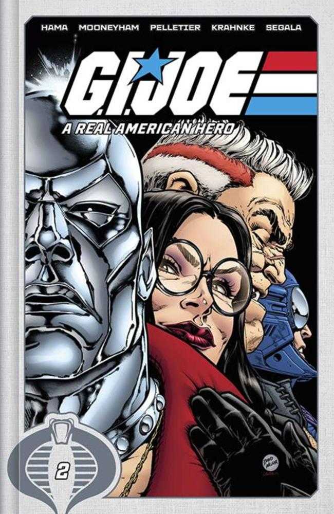 G.I. Joe A Real American Hero Deluxe Edition Hardcover Book 02 Direct Market Exclusive Brad Walker & Laura Martin Cobra Cover