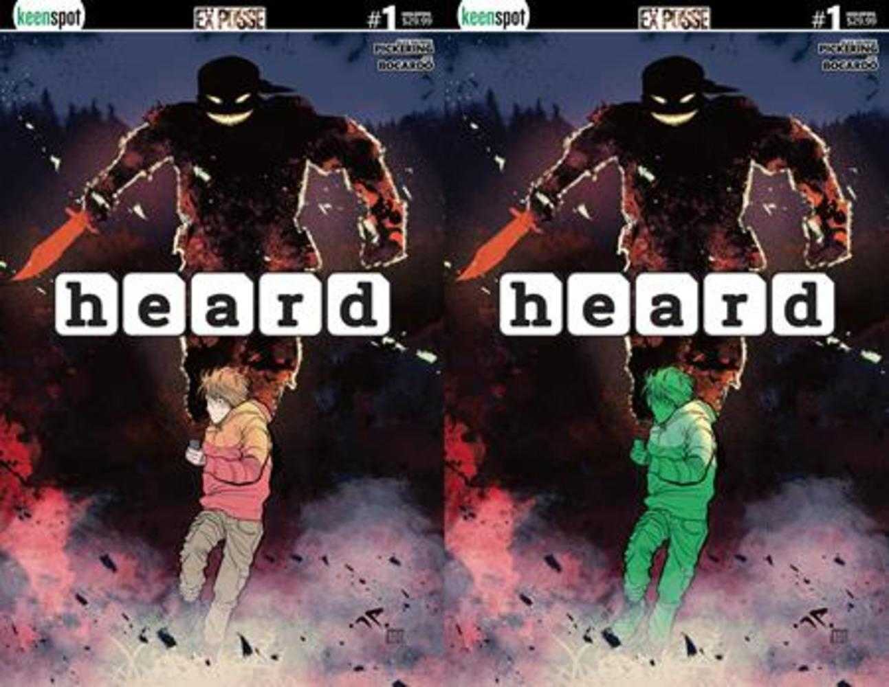 Heard #1 Cover D Luca Panciroli & Manoli Martinez Holofoil Flip Cover Variant