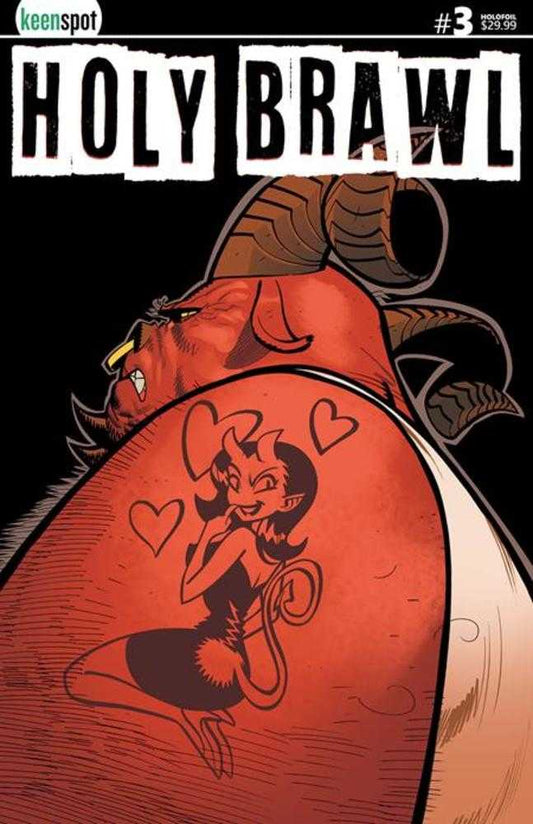 Holy Brawl #3 (Of 5) Cover B Athila Fabbio Holofoil Variant