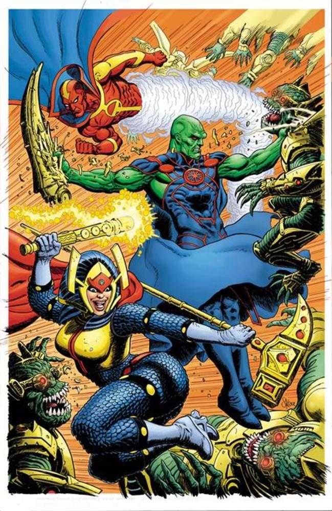 Justice League Unlimited #24 Cover E Steve Skroce Card Stock Variant