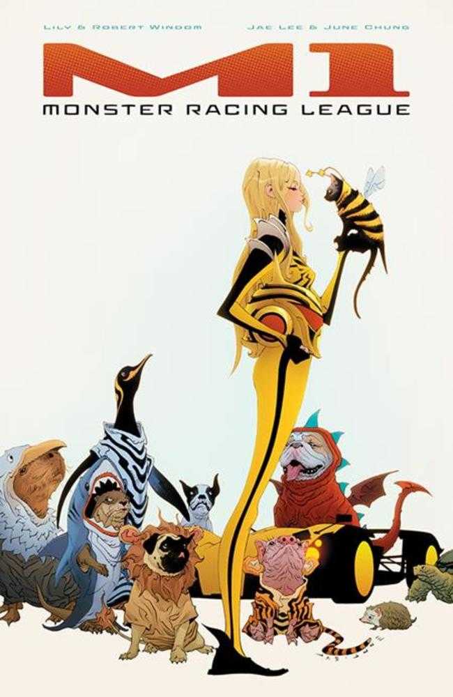 M1 Monster Racing League TPB Volume 01 Direct Market Exclusive Jae Lee Cover