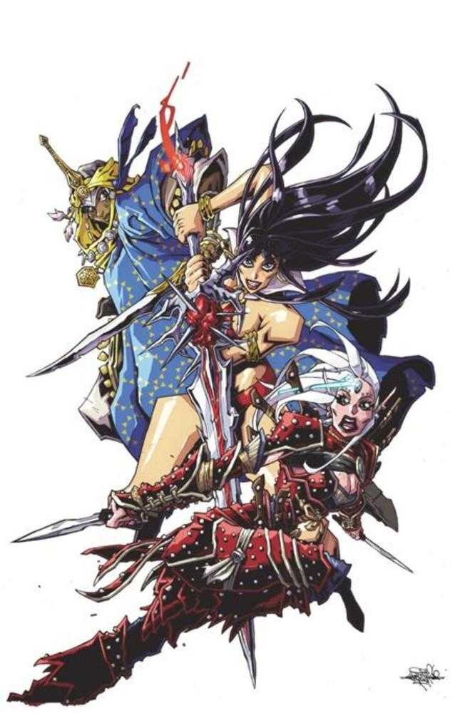 Pathfinder Vampirella Blade Of Darkness #1 Cover F Andrew Huerta Limited Full Art Variant