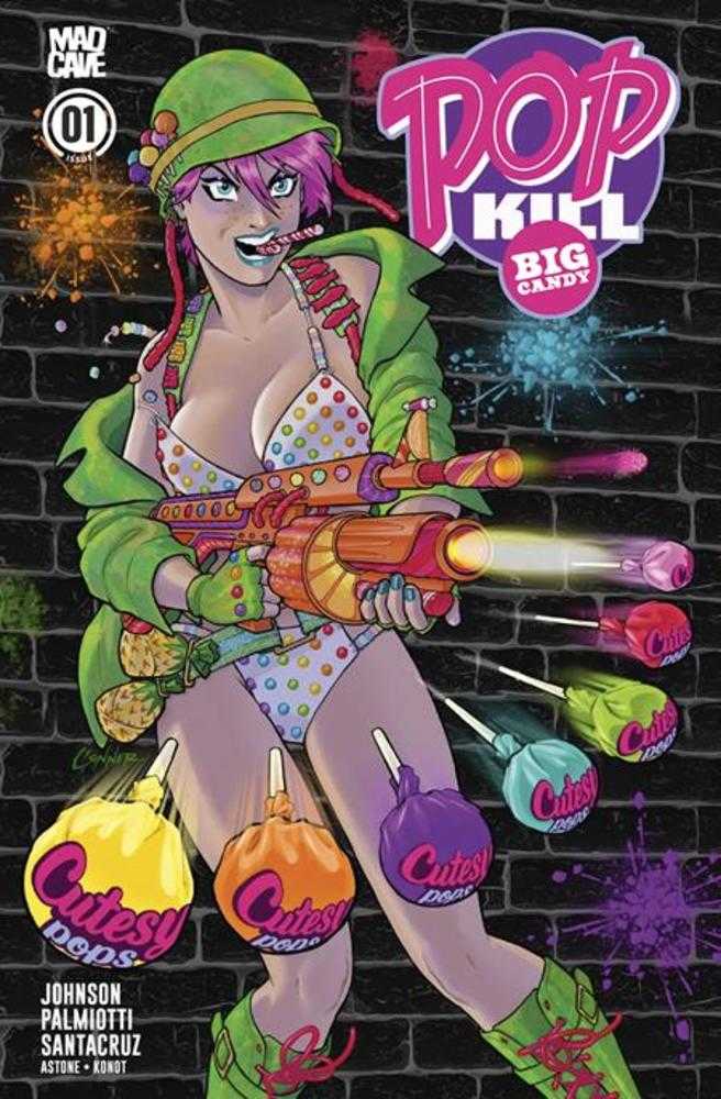 Pop Kill Big Candy #1 (Of 4) Cover C Amanda Conner Cardstock Variant (Mature)