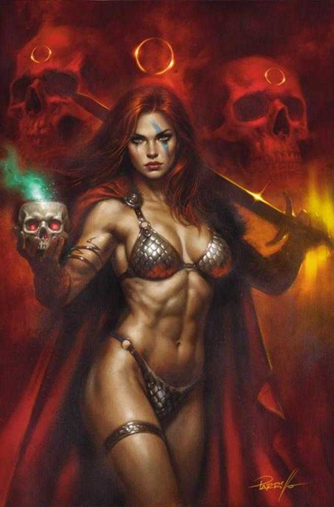 Red Sonja She Devil With A Sword #6 Cover F Lucio Parrillo Metal Premium Variant
