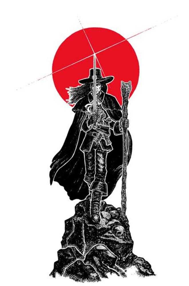 Solomon Kane The Lion Errant #4 (Of 4) Cover D Micah Ulrich Virgin Foil Variant (Mature)