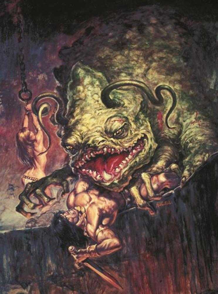 Savage Sword Of Conan Reforged #7 Cover D Earl Norem Virgin Cardstock Variant (Mature)