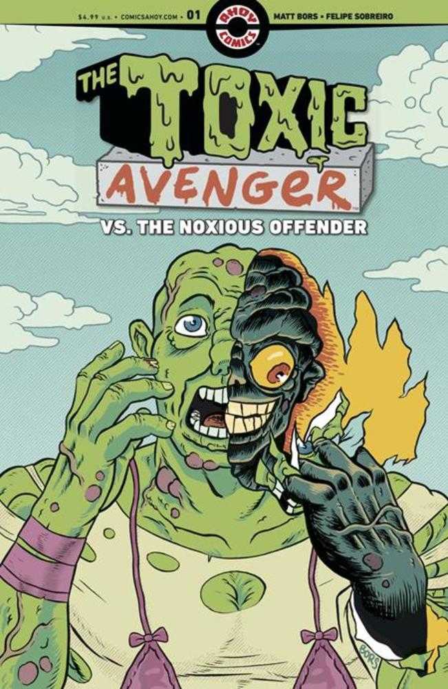 Toxic Avenger vs The Noxious Offender #1 (Of 5) Cover A Matt Bors (Mature)