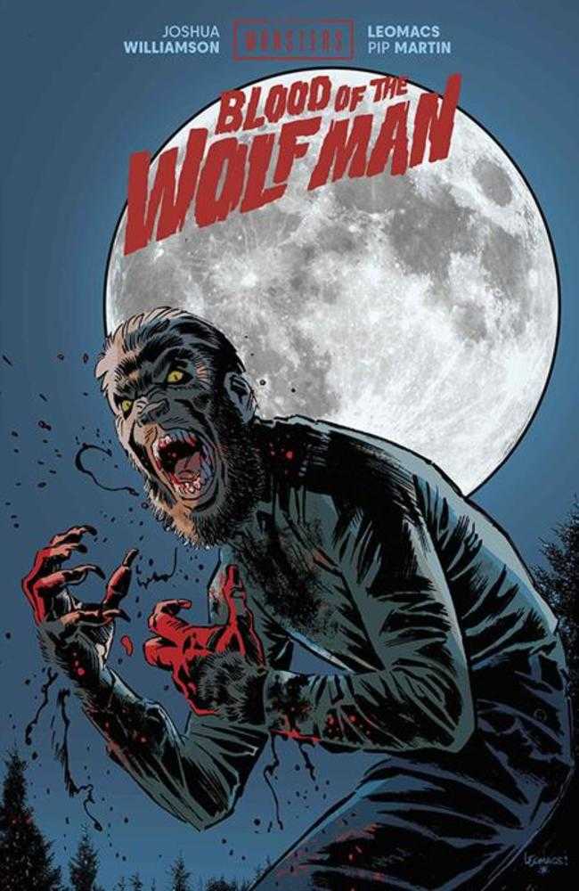 Universal Monsters Blood Of The Wolf Man Hardcover Leomacs Cover (Mature)