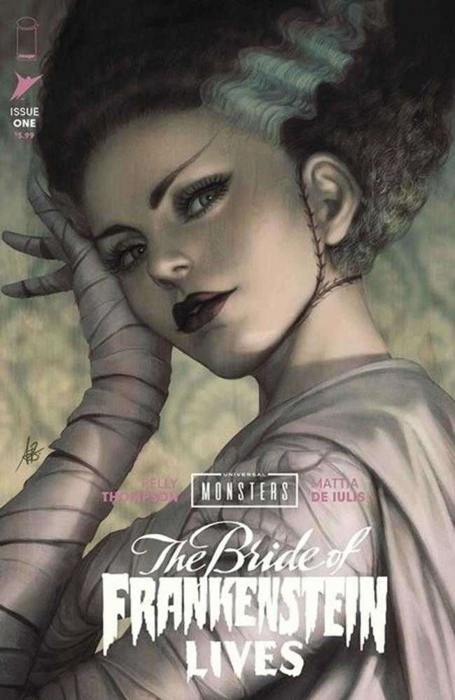 Universal Monsters Bride Of Frankenstein Lives #1 (Of 4) Cover J Stanley Artgerm Lau Foil Variant