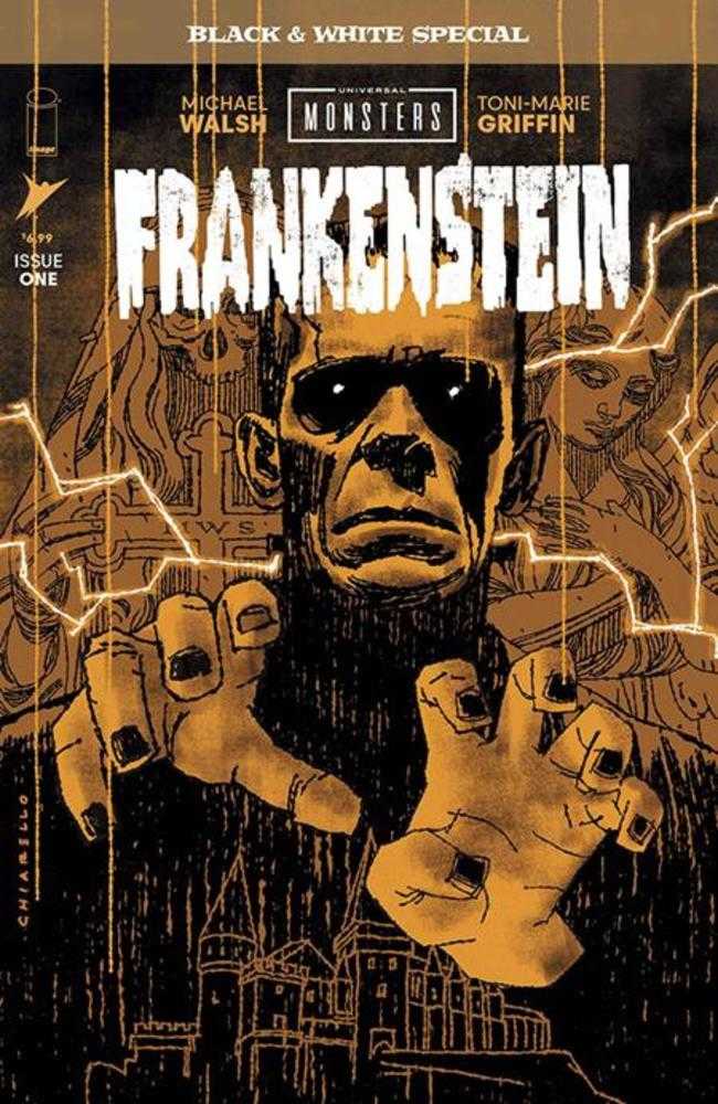 Universal Monsters Frankenstein Black & White Special #1 (Of 2) Cover B Mark Chiarello Variant