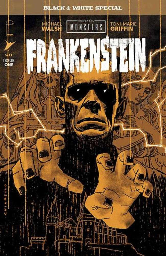 Universal Monsters Frankenstein Black & White Special #1 (Of 2) Cover B Mark Chiarello Variant