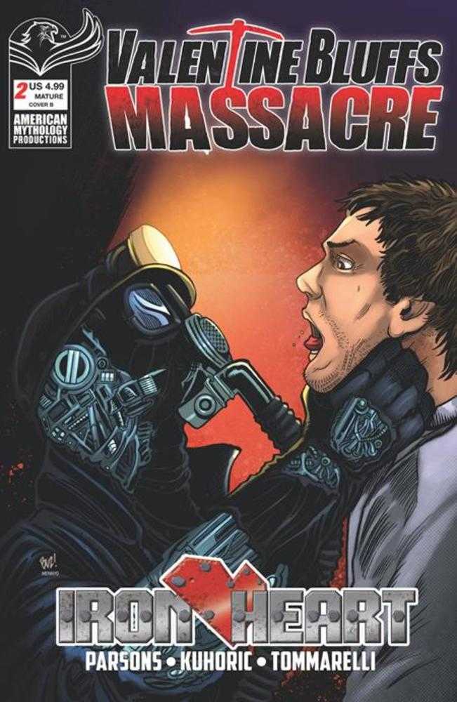 Valentine Bluffs Massacre Iron Heart #2 (Of 2) Cover B Buz Hasson Variant (Mature)