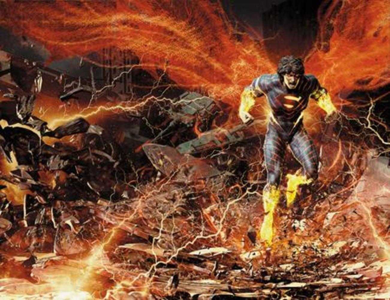 Absolute Superman #25 Cover G Bjorn Barends DC Showcase Wraparound Foil Variant