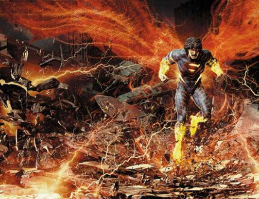 Absolute Superman #25 Cover G Bjorn Barends DC Showcase Wraparound Foil Variant