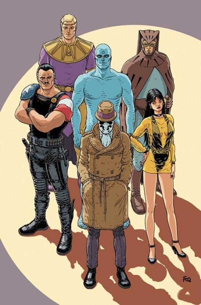 Batman #15 Cover F Frank Quitely Watchmen 40 Th Anniversary Card Stock Variant
