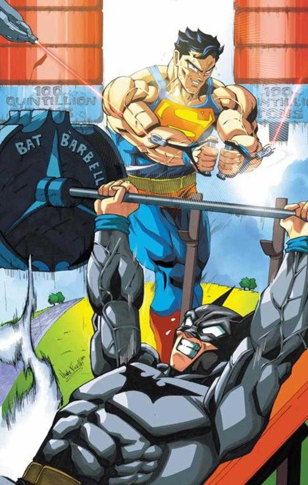 Batman Superman Worlds Finest #57 Cover B Mario Fox Foccillo Card Stock Variant