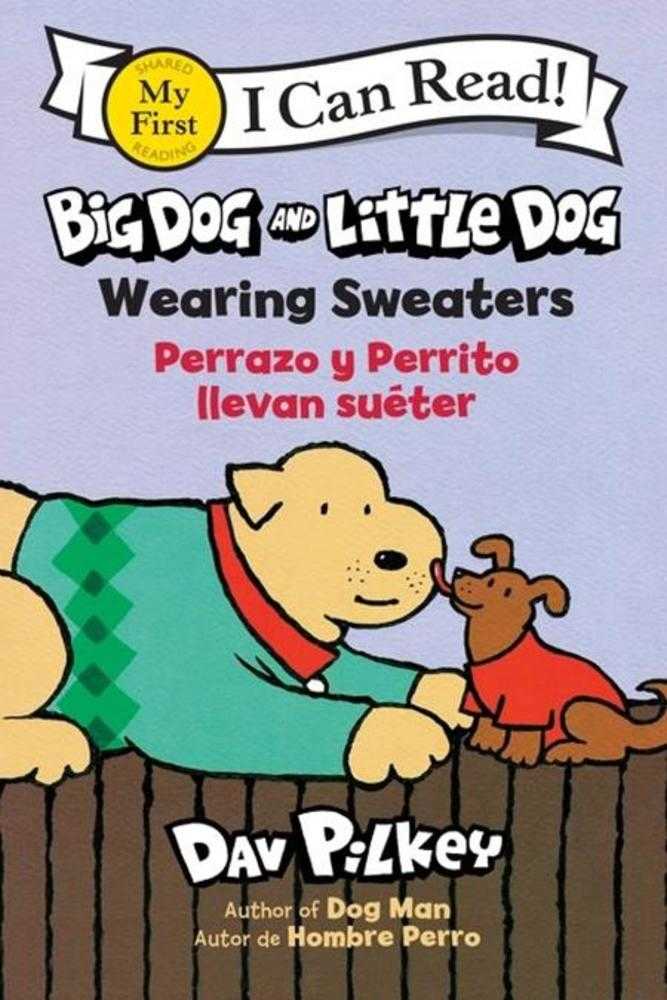 Big Dog And Little Dog TPB Wearing Sweaters Perrazo Y Perrito Llevan Sueter (Bilingual Language Edition)