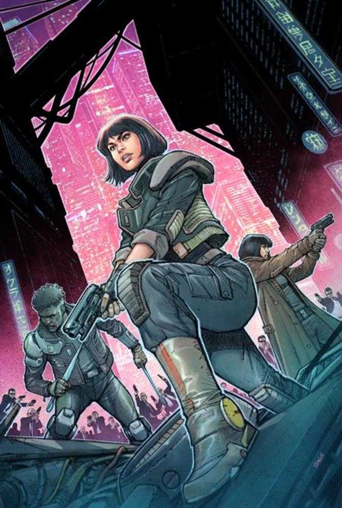 Blade Runner Tokyo Nexus Die With Honor #1 (Of 4) Cover E Dylan Teague Virgin Cardstock Variant