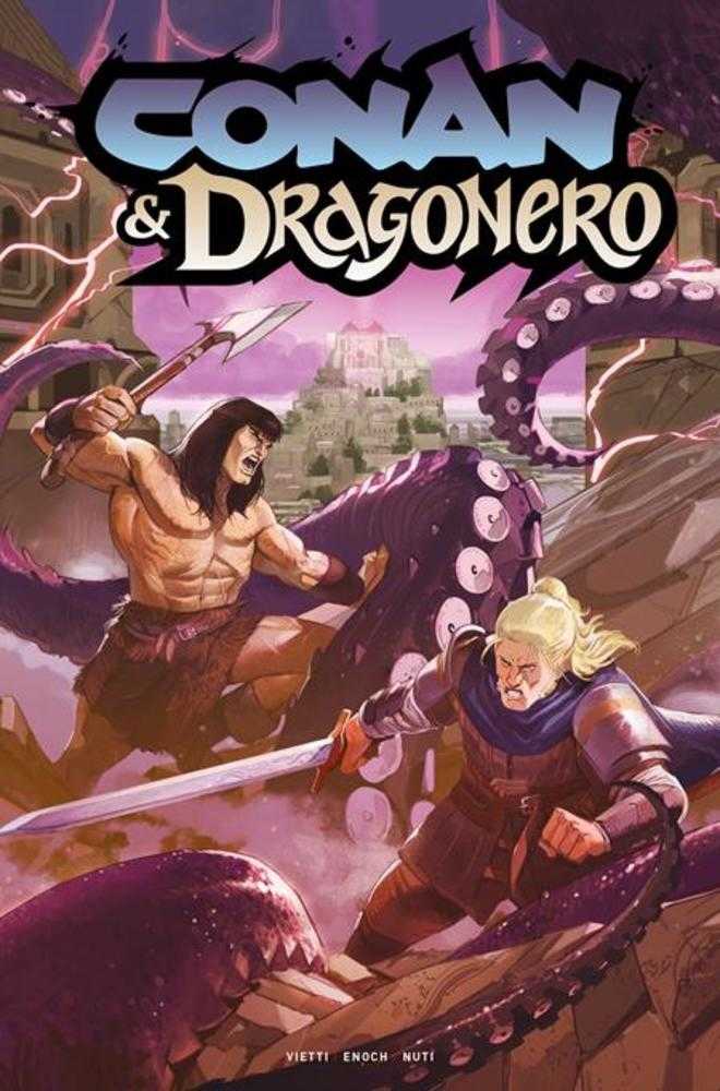 Conan & Dragonero #7 (Of 7) Cover C Lorenzo Nuti Foil Variant (Mature)