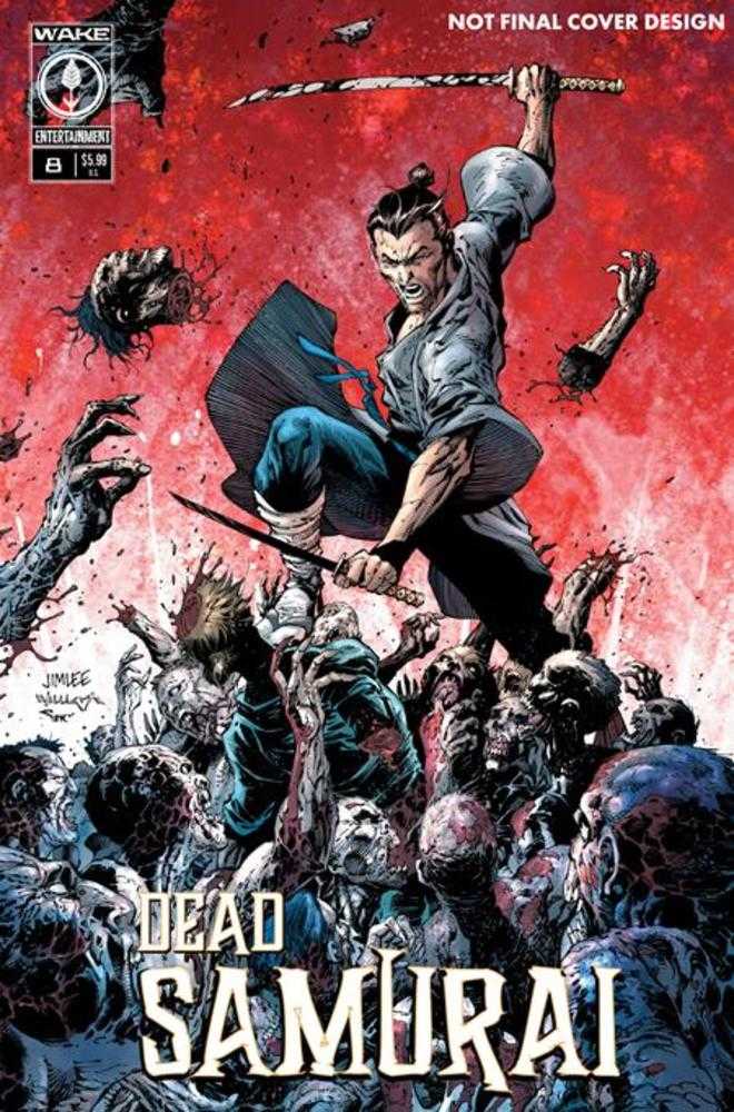 Dead Samurai #8 2nd Printing Cover A Jim Lee Scott Williams (Mature)