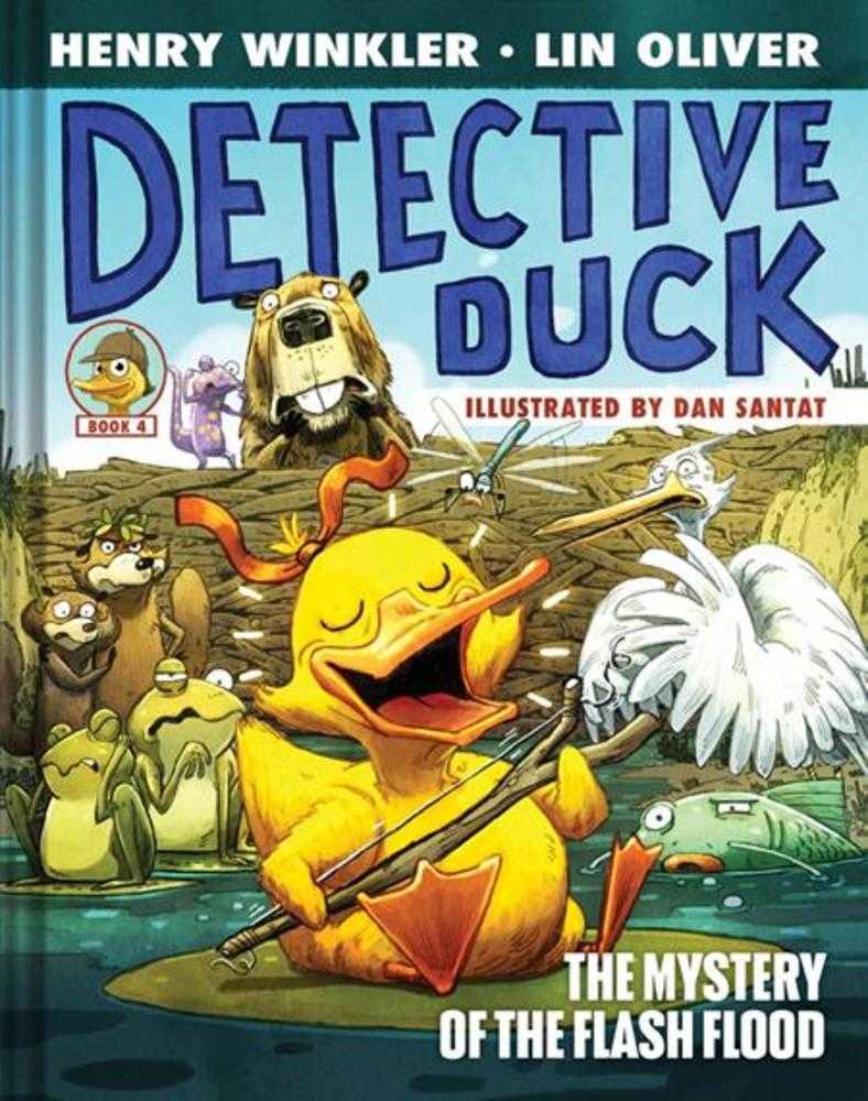 Detective Duck Illustrated Novel Hardcover Volume 04 The Mystery Of The Flash Flood