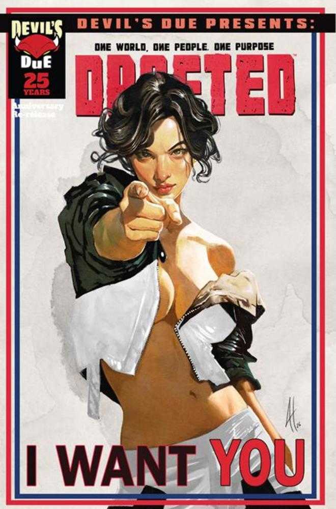 Devils Due Presents Drafted #1 (One Shot) Cover B Joel H Herrera Variant