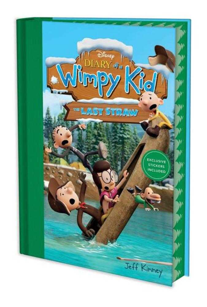 Diary Of A Wimpy Kid Illustrated Novel Hardcover Volume 03 The Last Straw (Special Disney+ Cover Collectors Edition)