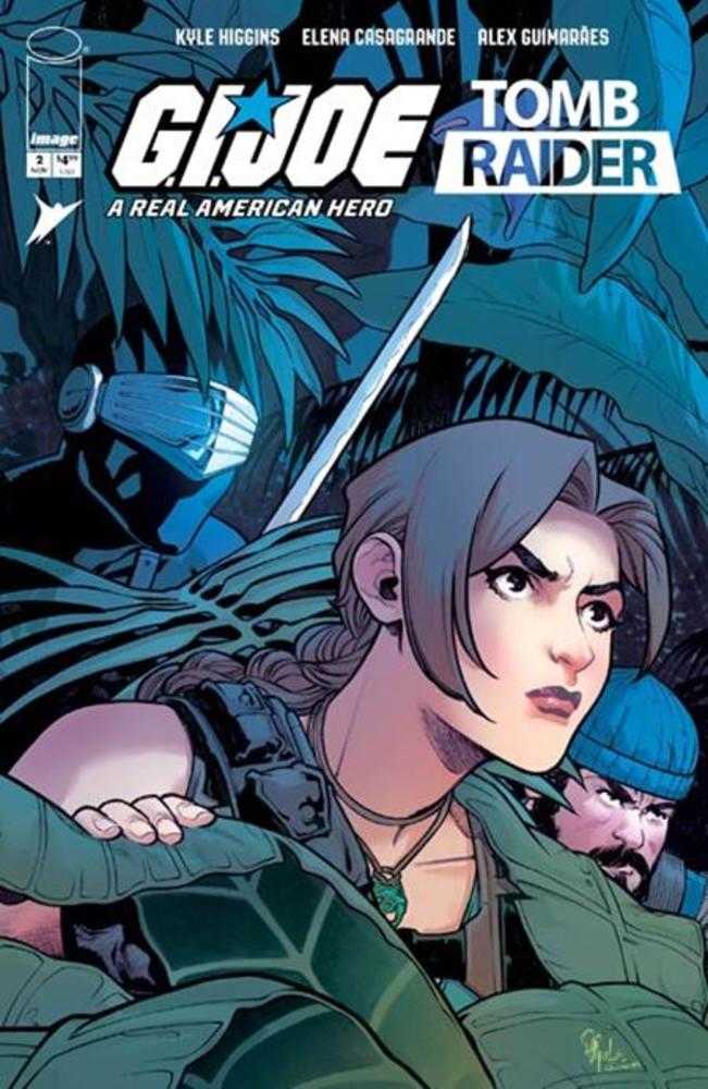 G.I. Joe A Real American Hero Tomb Raider #2 (Of 5) Cover A Elena Casagrande & Alex Guimaraes