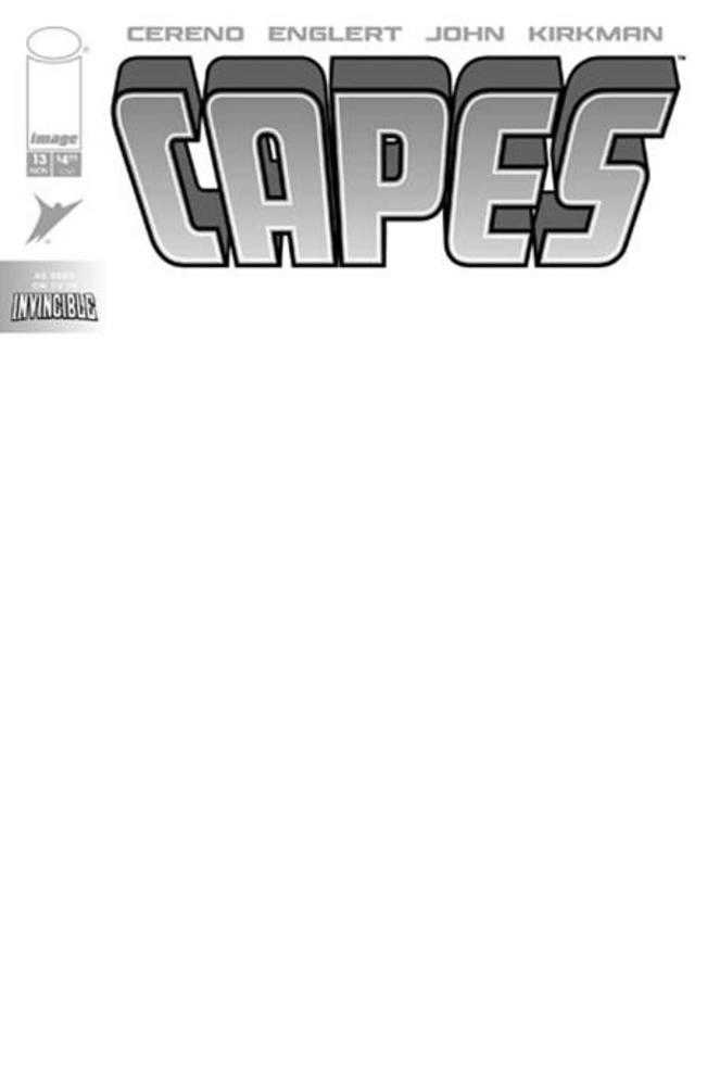 Invincible Universe Capes #13 Cover F Blank Sketch Variant