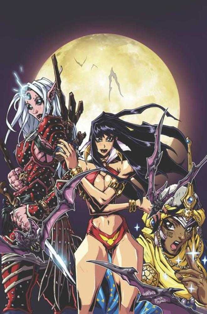 Pathfinder Vampirella Blade Of Darkness #2 Cover D Andrew Huerta Metal Premium Variant