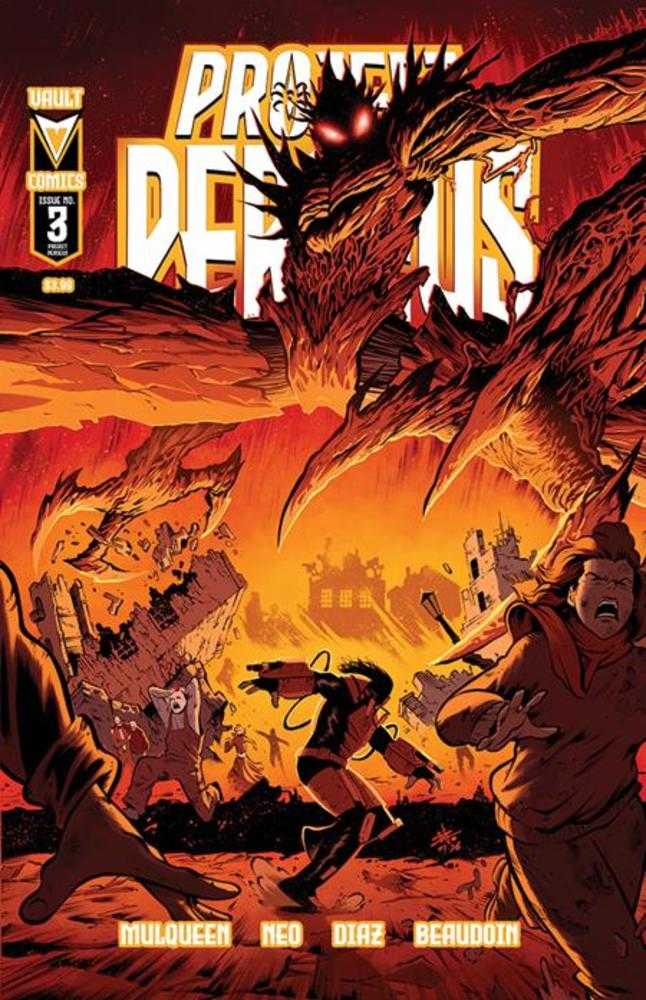 Project Perseus #3 Cover A Edison Neo
