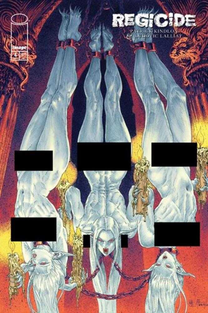 Regicide #4 (Of 4) Cover B Atomcyber Nsfw Polybagged Variant (Mature)