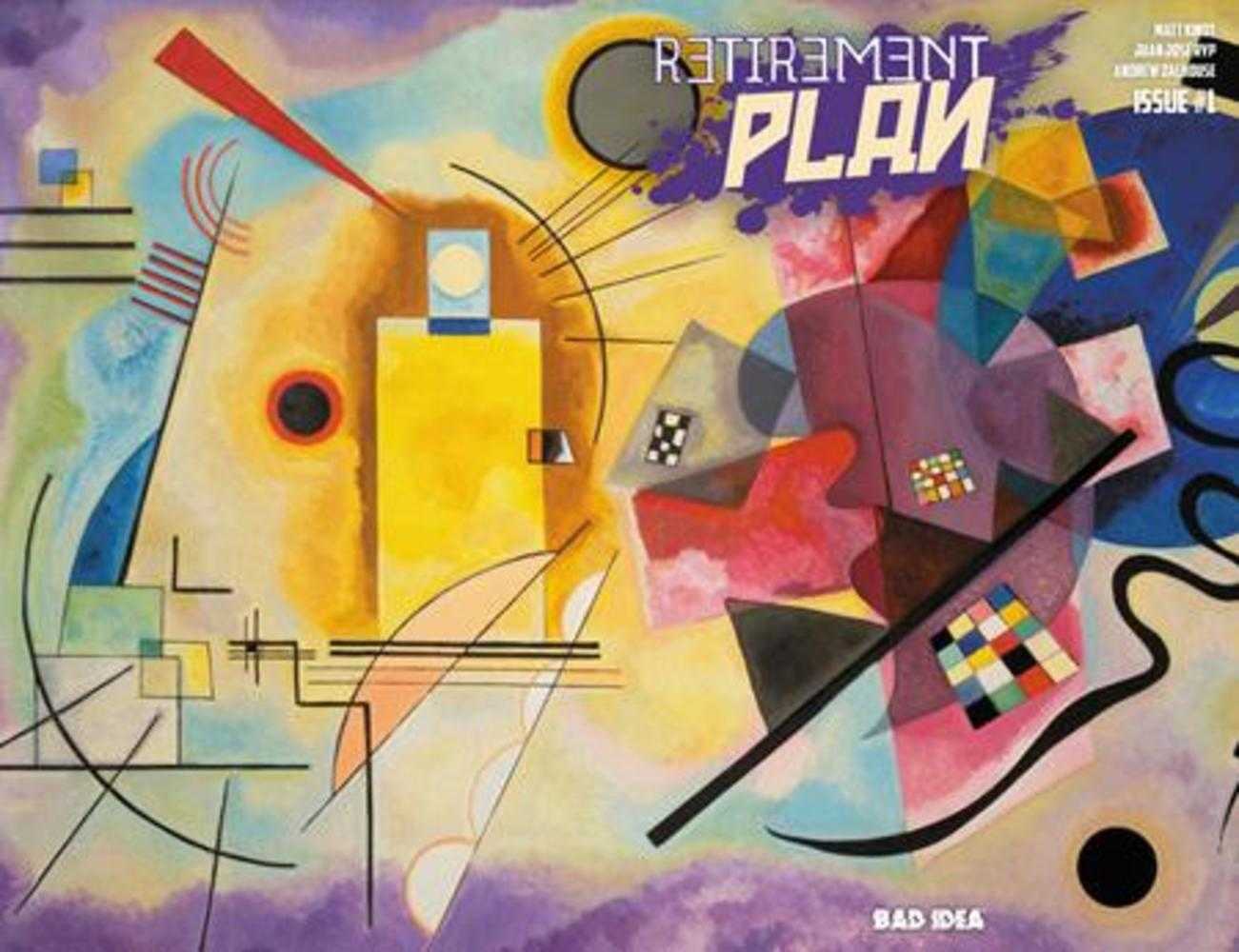 Retirement Plan #1 (One Shot) Cover B Wassily Kandinsky Old Masters Variant