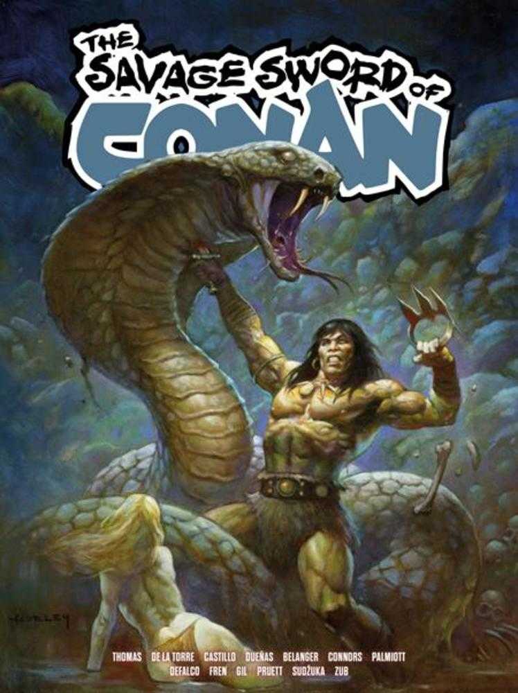 Savage Sword Of Conan TPB Volume 05 Direct Market Edition Alex Horley Cover (Mature)