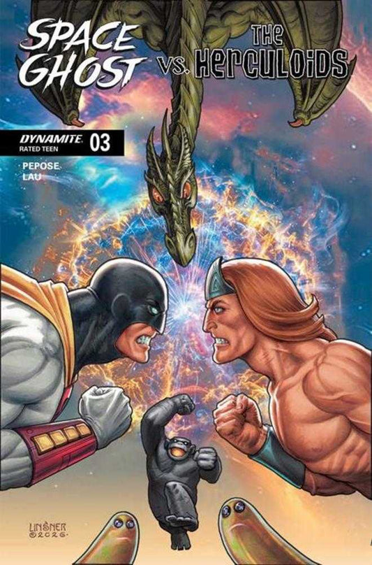 Space Ghost vs The Herculoids #3 Cover C Joseph Michael Linsner Variant