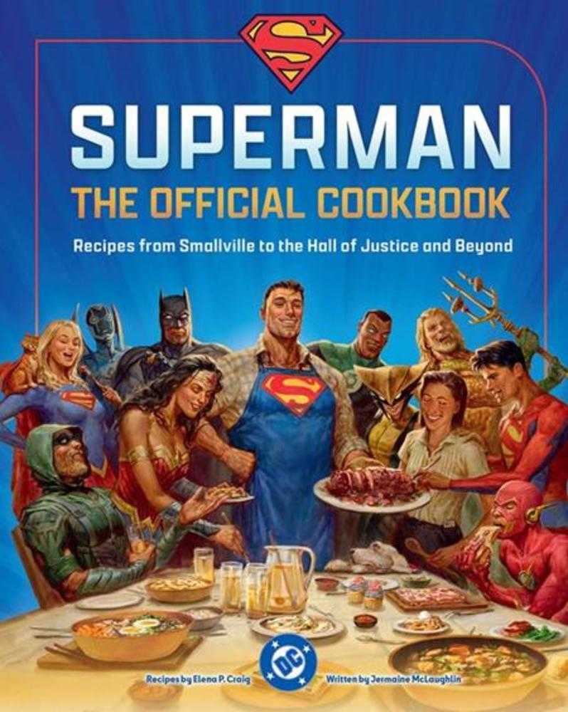 DC Superman The Official Cookbook Hardcover