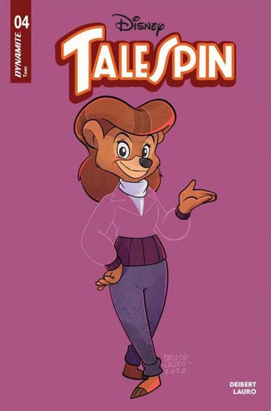 Talespin #4 Cover C Carlo Lauro Color Bleed Variant