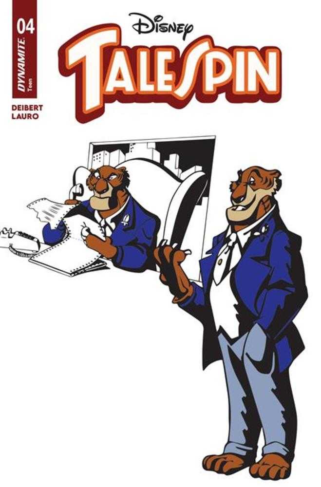 Talespin #4 Cover D Character Design Art Variant
