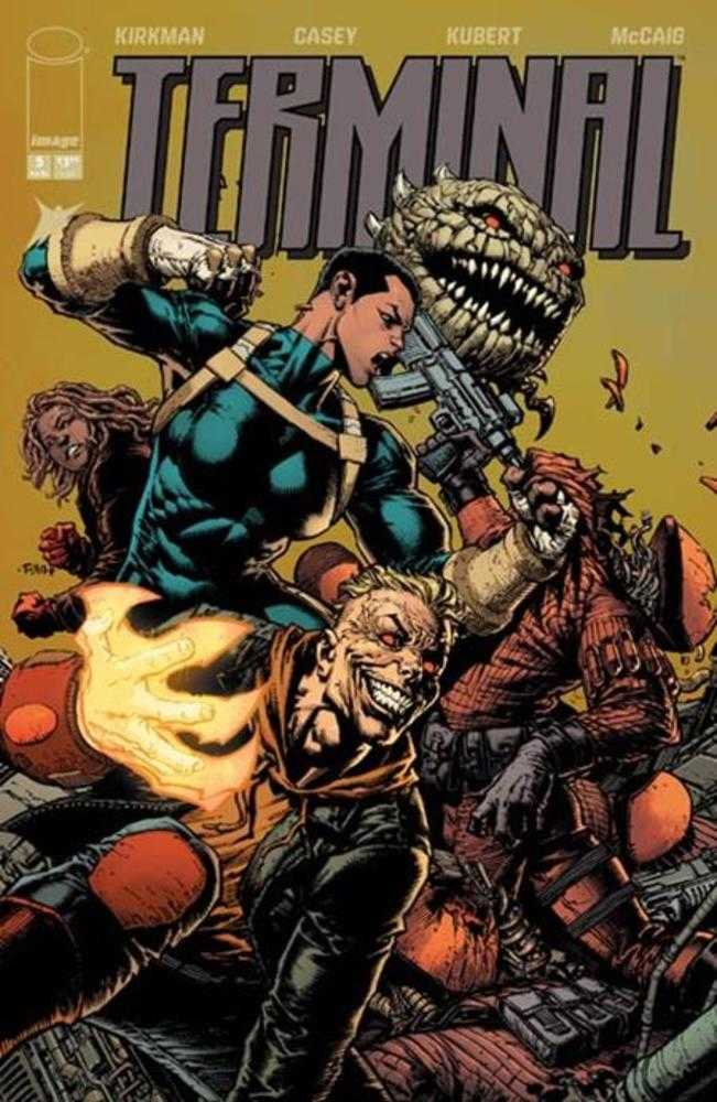 Terminal #5 Cover B David Finch & Dave Mccaig Variant (Mature)