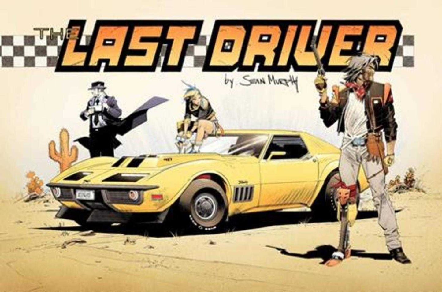 Last Driver #4 (Of 5) Cover B Sean Murphy Sideways Variant