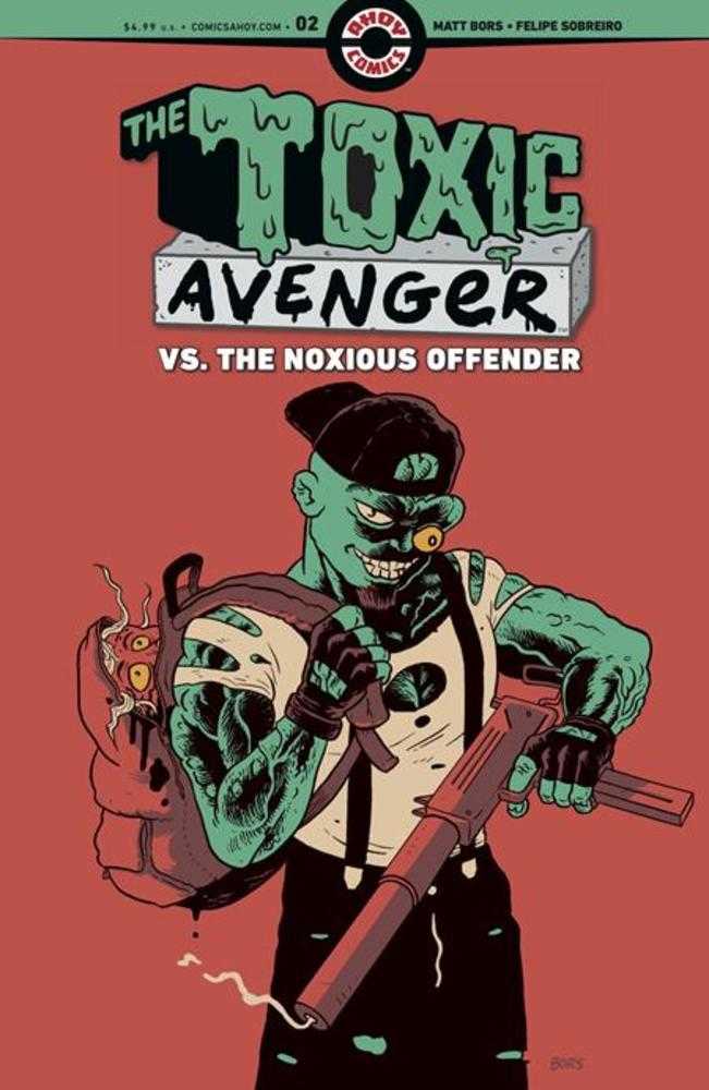 Toxic Avenger vs The Noxious Offender #2 (Of 5) Cover A Matt Bors (Mature)